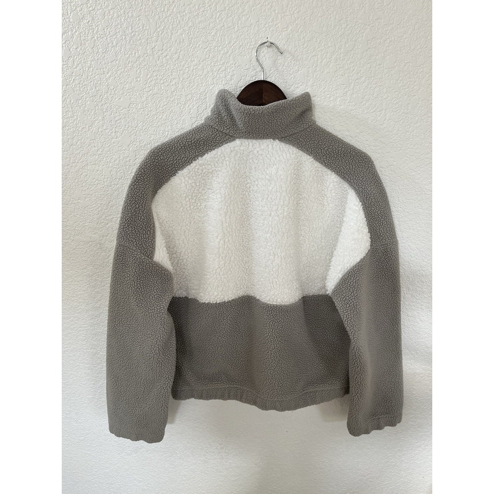 Columbia Womens Half-Zip Pullover Fleece Size Large Dove Sea Salt Outdoors - Picture 11 of 16